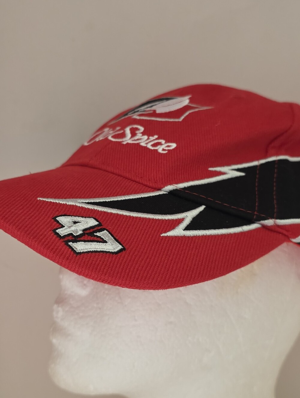 Old Spice Hat Adjustable 90s 00s Y2k Racer Nascar Racing Race-car Cap